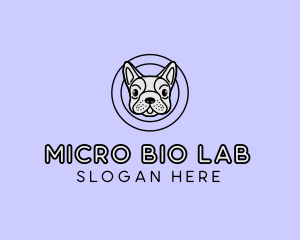 French Bulldog Dog logo design