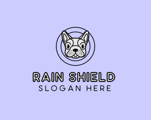 French Bulldog Dog logo design