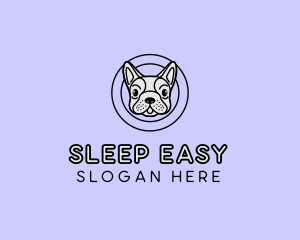 French Bulldog Dog logo design