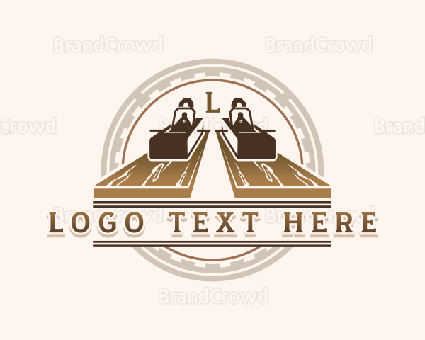 Woodworking Carpentry Lumberjack Logo