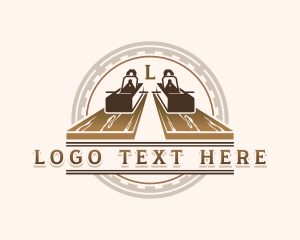 Tools - Woodworking Carpentry Lumberjack logo design