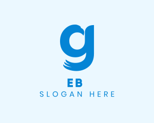 Letter G - Blue Eagle Letter G logo design