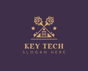 Keysmith Realtor Leasing logo design