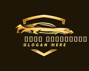Motorsport - Shiny Sports Car logo design