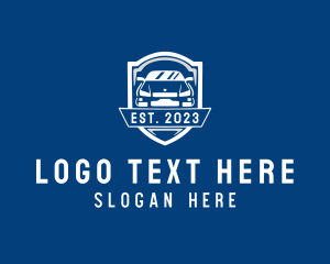 Driving - Car Automobile Badge logo design