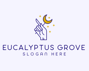 Celestial Hand Astrologist logo design