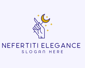 Celestial Hand Astrologist logo design