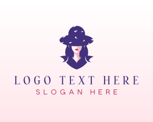 Lady - Beautiful Fashion Woman logo design