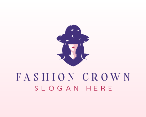 Beautiful Fashion Woman logo design