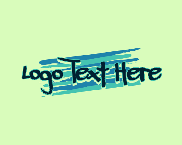 Artistic - Artist Painting Graffiti logo design