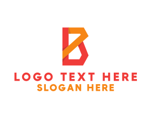 Letter B - Corporate Business Letter B logo design