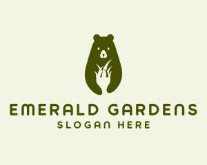 Bear Grass Nature logo design