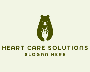 Bear Grass Nature logo design