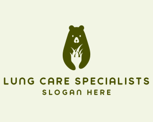 Bear Grass Nature logo design