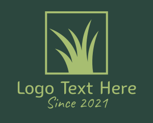 Lawn - Green Grass Lawn logo design