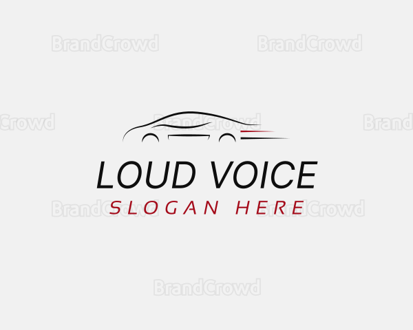 Fast Car Automotive Logo