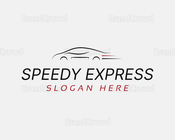 Fast Car Automotive Logo