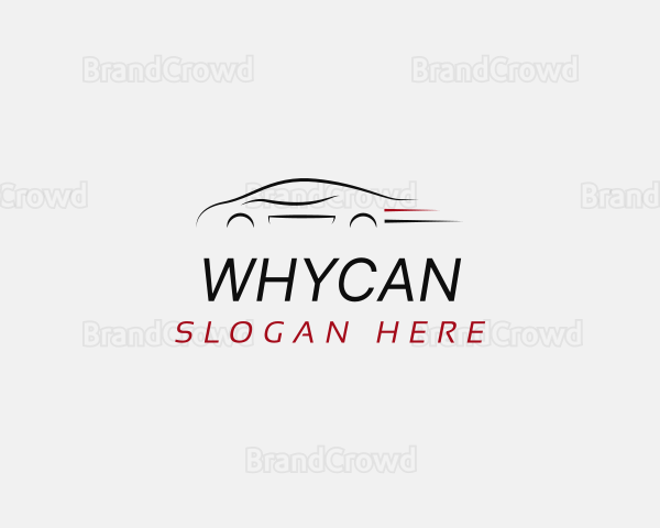 Fast Car Automotive Logo