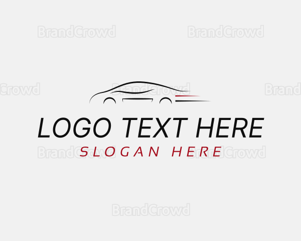 Fast Car Automotive Logo