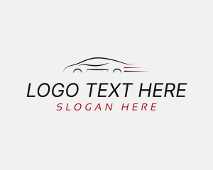 Transportation - Fast Car Automotive logo design