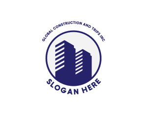 Building - Real Estate Building logo design