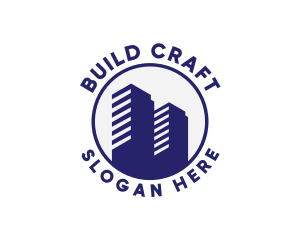 Real Estate Building logo design