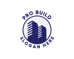 Real Estate Building logo design