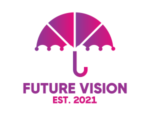 Digital Umbrella App logo design
