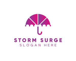 Digital Umbrella App logo design