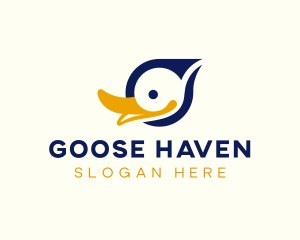 Goose - Fowl Duck Goose logo design