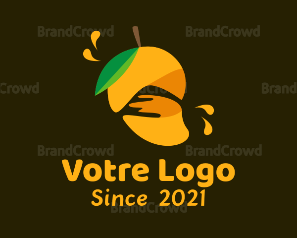Mango Fruit Juice Logo