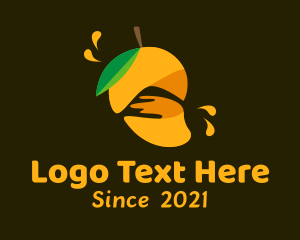 Fruit Store - Mango Fruit Juice logo design