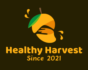 Nutrition - Mango Fruit Juice logo design