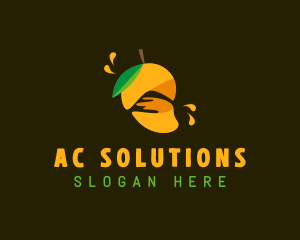 Mango Fruit Juice  logo design