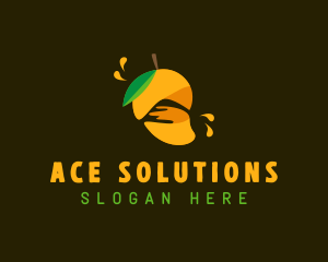 Mango Fruit Juice  logo design