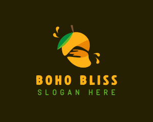 Mango Fruit Juice  logo design