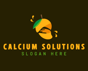 Mango Fruit Juice  logo design