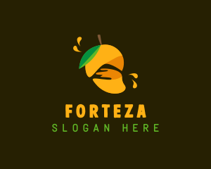 Mango Fruit Juice  logo design