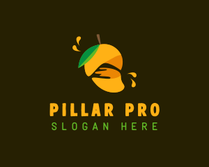 Mango Fruit Juice  logo design