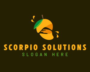 Mango Fruit Juice  logo design