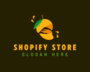 Mango Fruit Juice  logo design