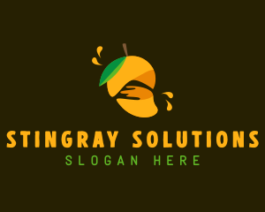 Mango Fruit Juice  logo design