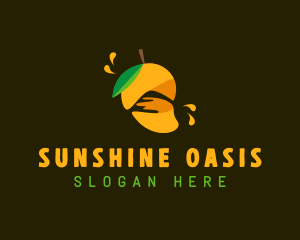 Mango Fruit Juice  logo design