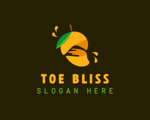 Mango Fruit Juice  logo design