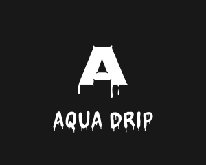 Drip - Liquid Paint Dripping logo design