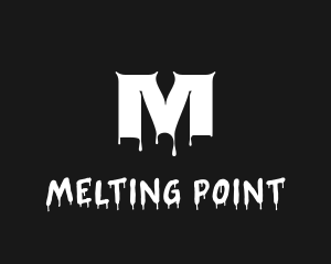 Melting - Liquid Paint Dripping logo design