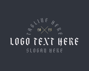 Gothic Urban Business Logo