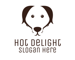 Brown Dog Head logo design