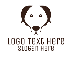 Brown Dog Head Logo