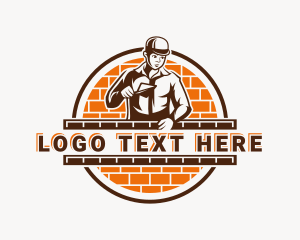 Masonry - Handyman Paving Brick logo design